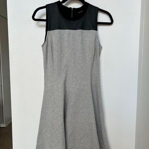 Club Monaco Faux Leather Mini Dress